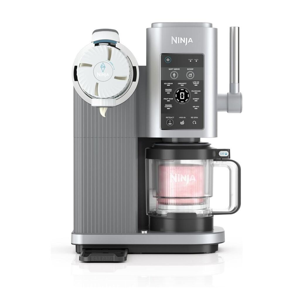 Ninja Swirl by CREAMi Ice Cream and Soft Serve 13-in-1 With Handle NC701